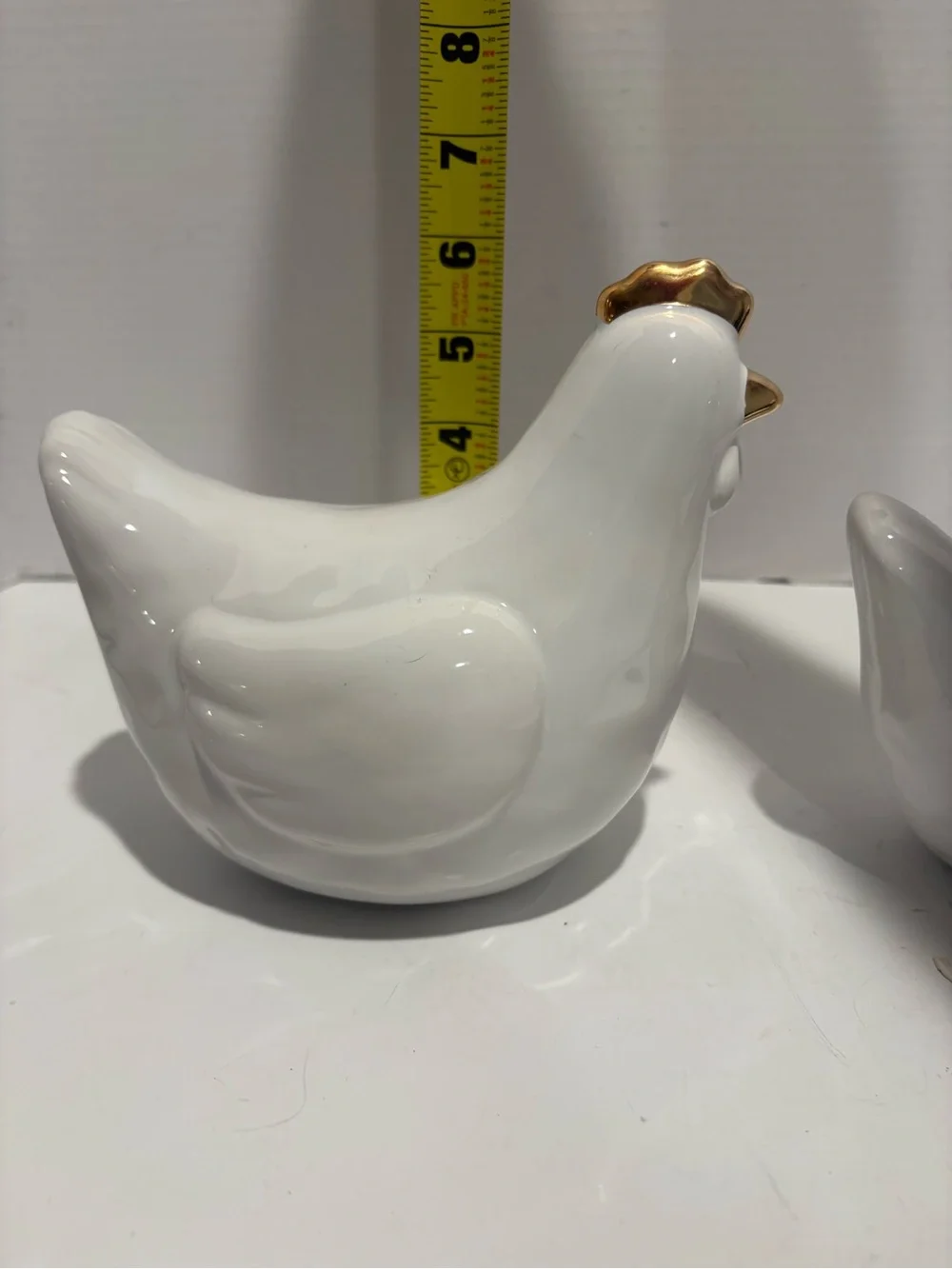 Ceramic Hens x2